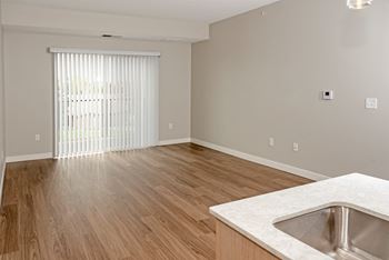 Wood Floor Living Room at Grove80 Apartments, Cottage Grove, MN